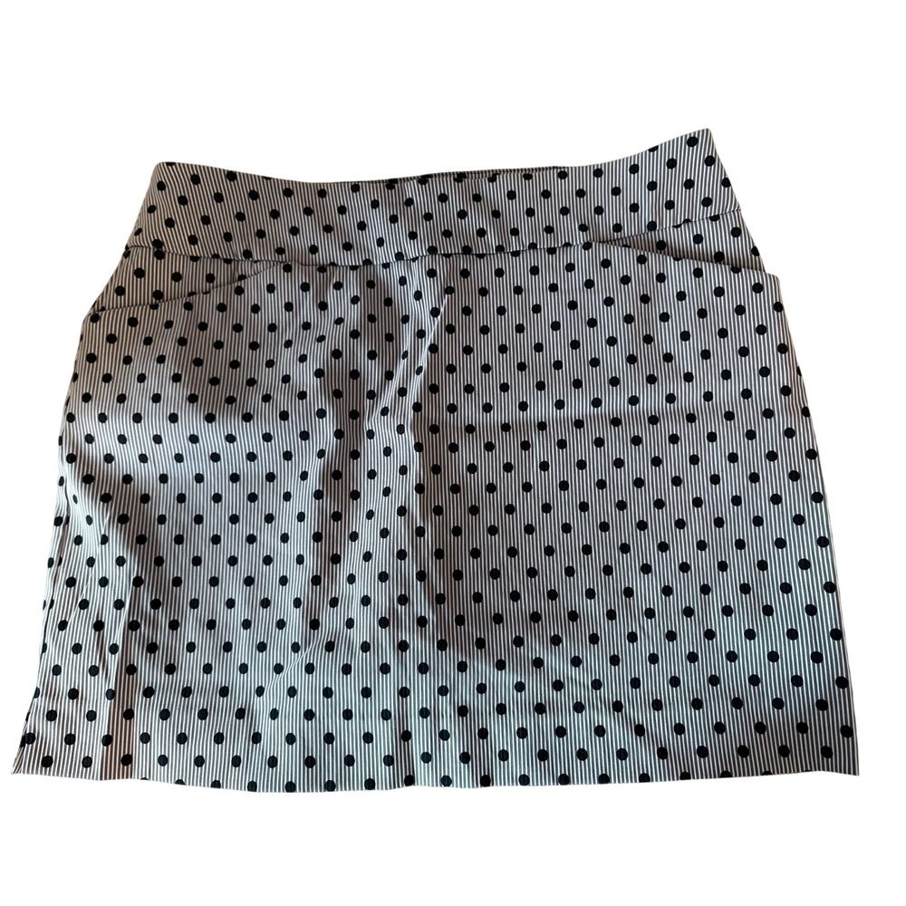 Charter Club skort size 16 blue and white